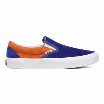 Vans P&C Classic - Miesten Slip-on kengät - Kuninkaallinen Sininen/Aprikoosi